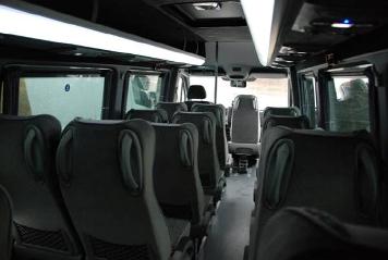 Minibuses with 9, 15, 17, 20 seats