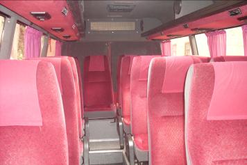 Minibuses with 9, 15, 17, 20 seats